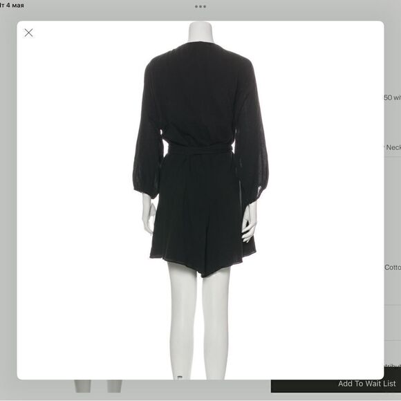 APIECE APART Crew neck Romper - Picture 8 of 10